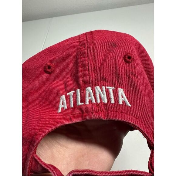 Embroidered Coca-Cola Red Baseball Hat Cap One Sz Youth Adjustable Strap Atlanta - Picture 5 of 7